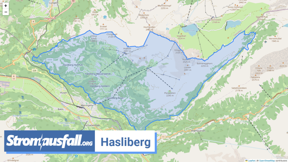 stromausfall ch gemeinde hasliberg