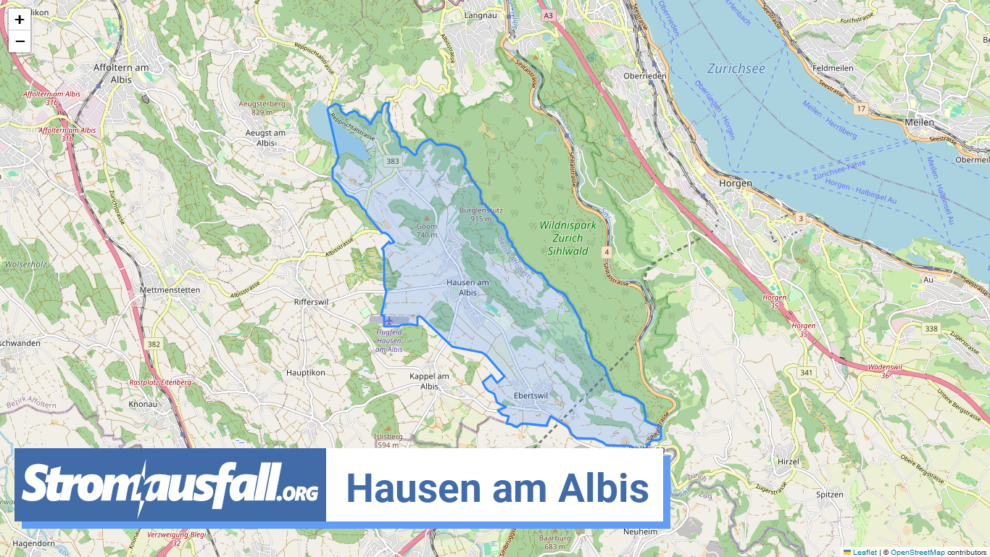 stromausfall ch gemeinde hausen am albis