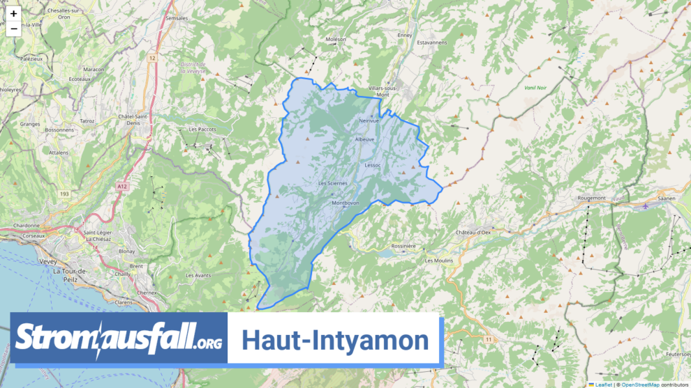 stromausfall ch gemeinde haut intyamon