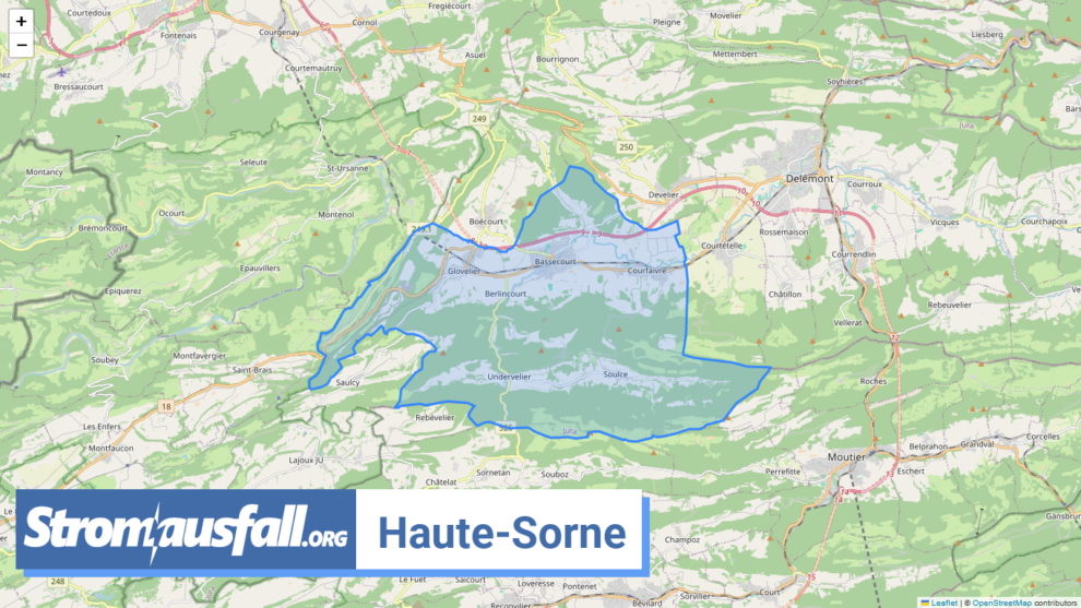 stromausfall ch gemeinde haute sorne