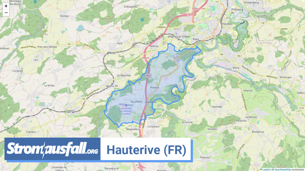 stromausfall ch gemeinde hauterive fr