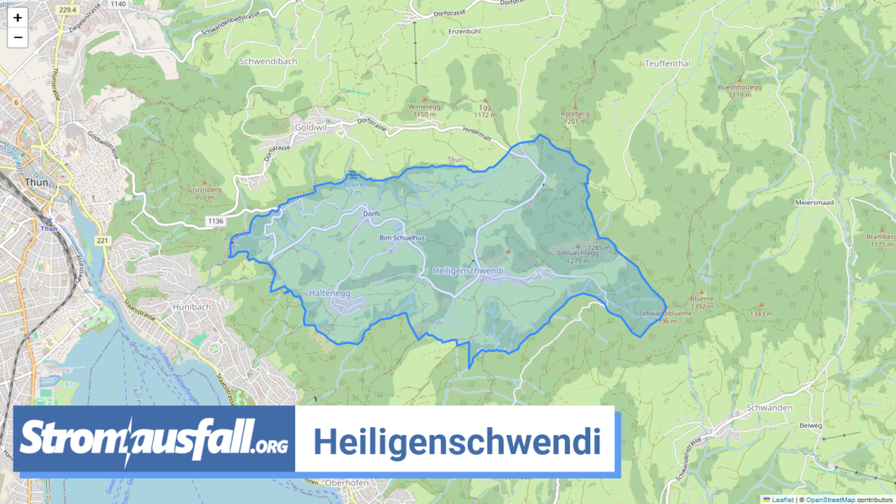 stromausfall ch gemeinde heiligenschwendi