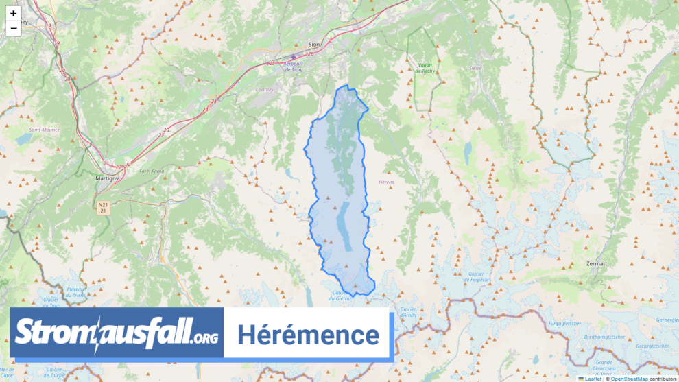 stromausfall ch gemeinde heremence