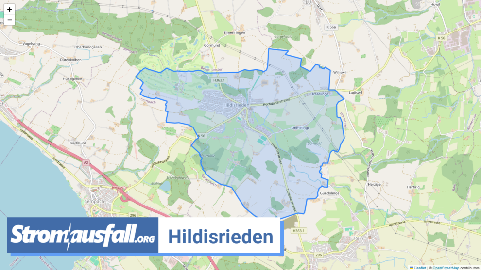 stromausfall ch gemeinde hildisrieden