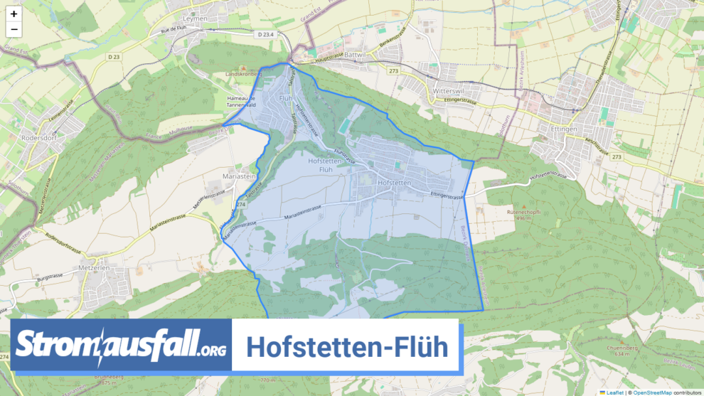 stromausfall ch gemeinde hofstetten flueh