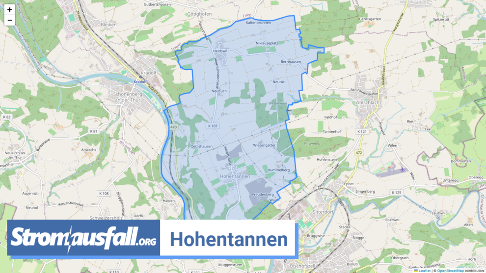 stromausfall ch gemeinde hohentannen