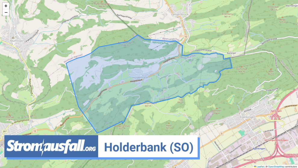 stromausfall ch gemeinde holderbank so