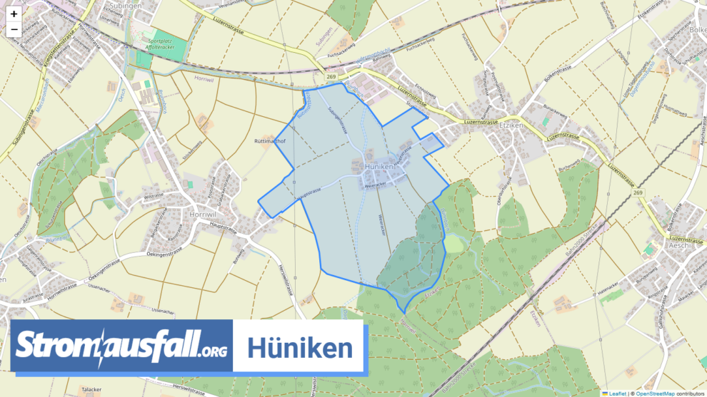 stromausfall ch gemeinde hueniken