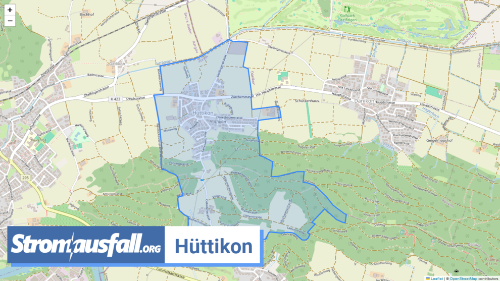 stromausfall ch gemeinde huettikon