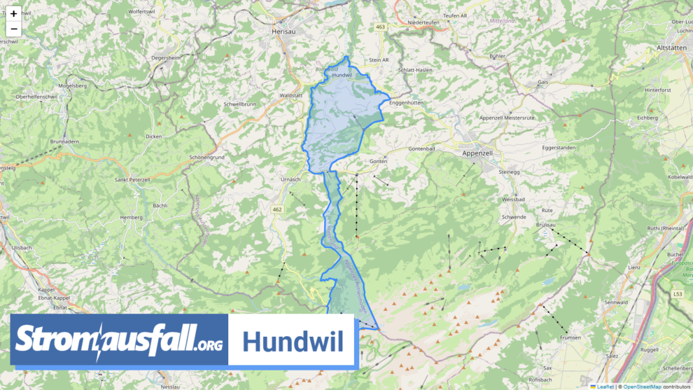 stromausfall ch gemeinde hundwil