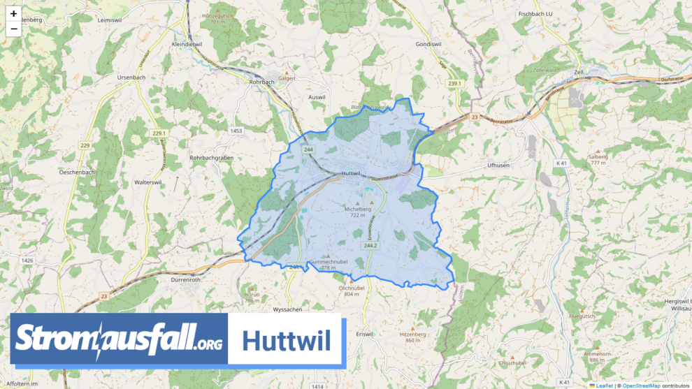 stromausfall ch gemeinde huttwil