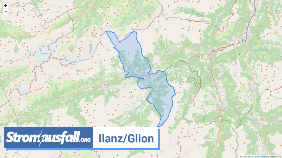 stromausfall ch gemeinde ilanz glion