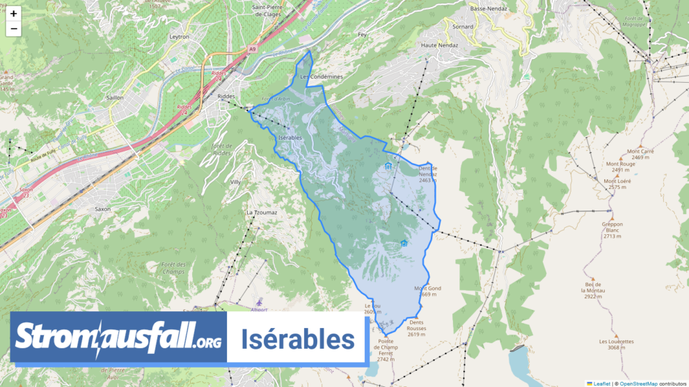 stromausfall ch gemeinde iserables