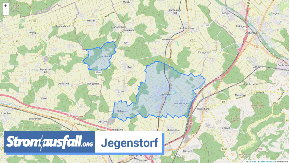 stromausfall ch gemeinde jegenstorf