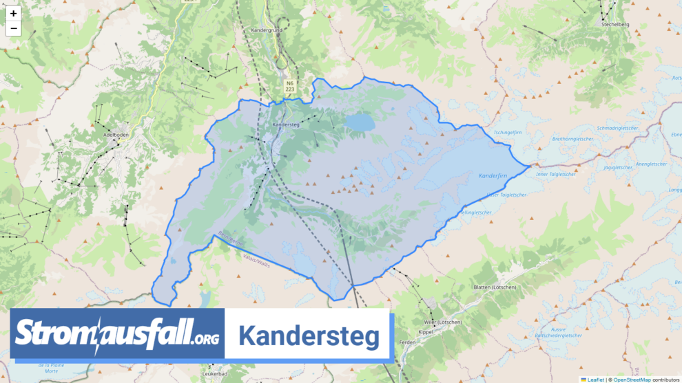 stromausfall ch gemeinde kandersteg