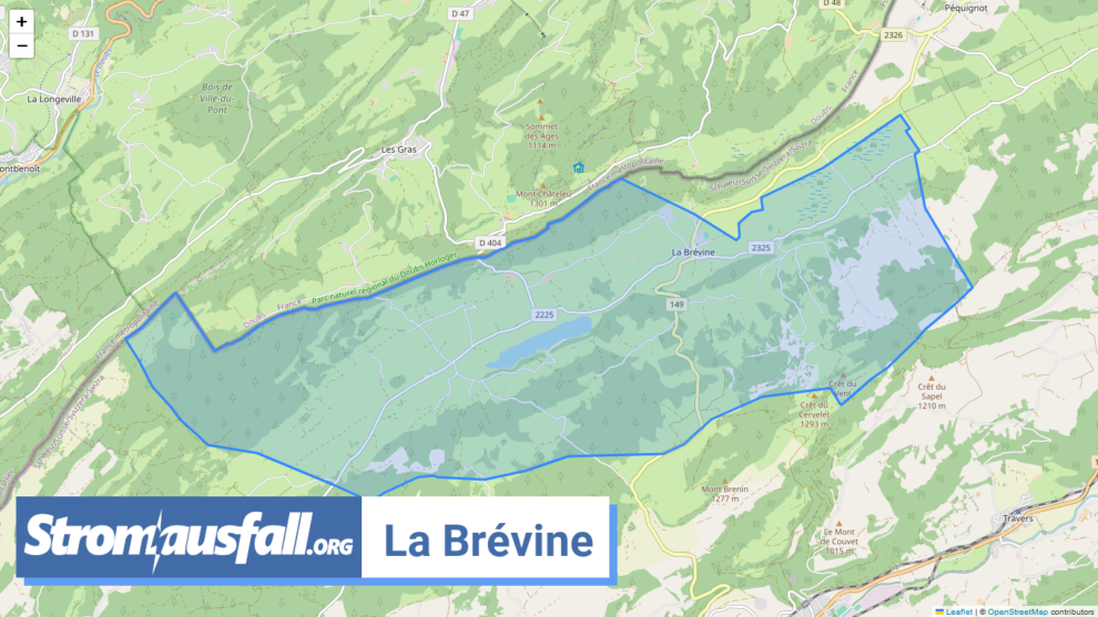 stromausfall ch gemeinde la brevine