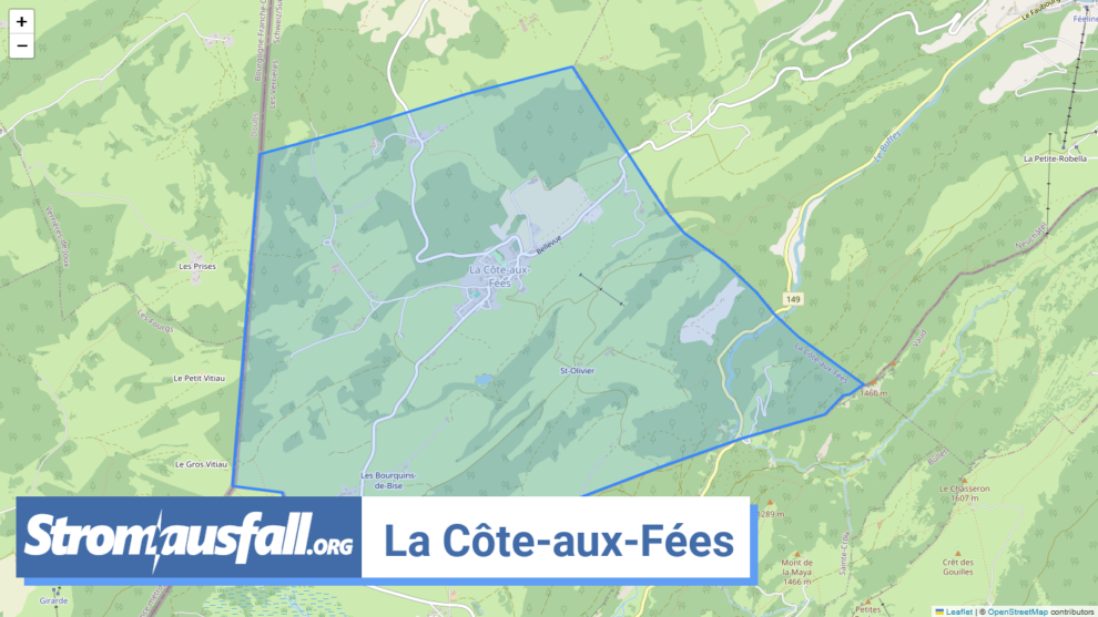 stromausfall ch gemeinde la cote aux fees