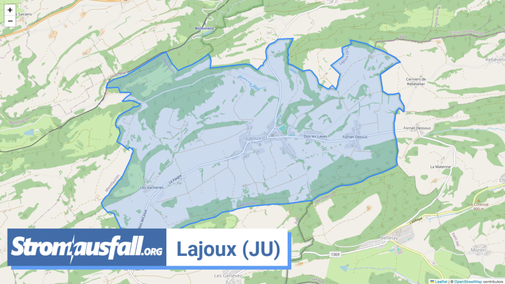 stromausfall ch gemeinde lajoux ju