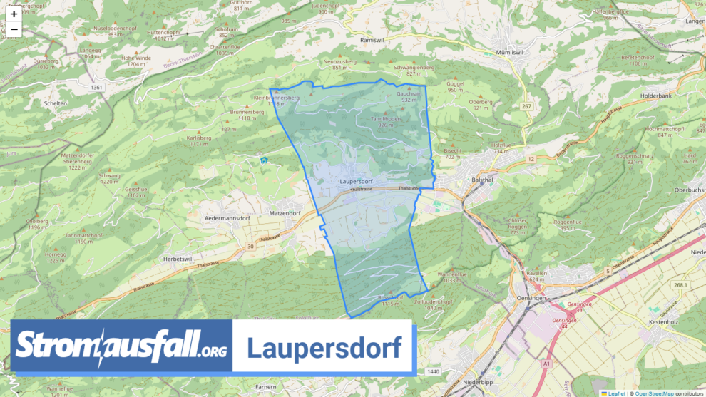 stromausfall ch gemeinde laupersdorf