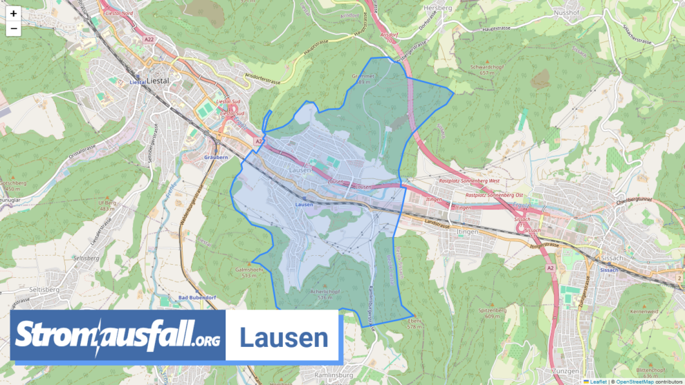 stromausfall ch gemeinde lausen