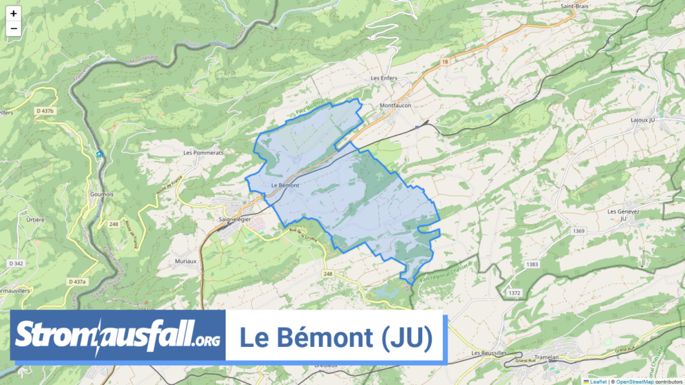 stromausfall ch gemeinde le bemont ju