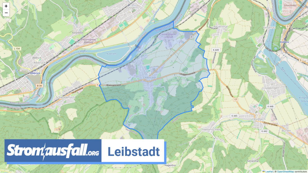 stromausfall ch gemeinde leibstadt