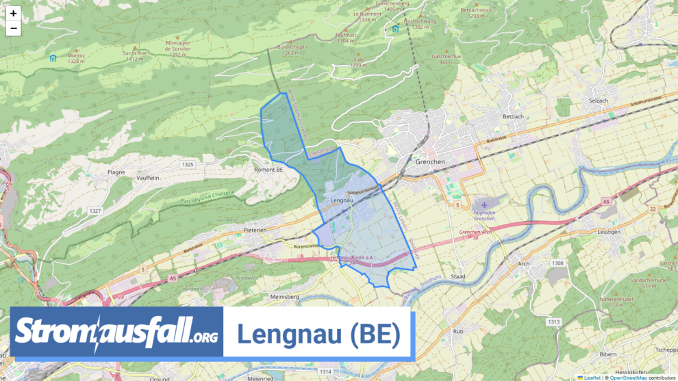 stromausfall ch gemeinde lengnau be