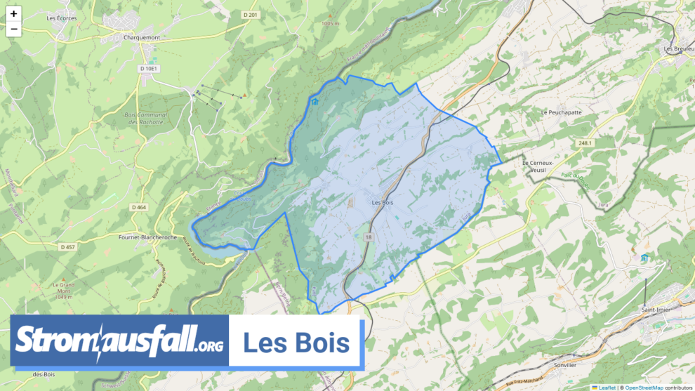 stromausfall ch gemeinde les bois