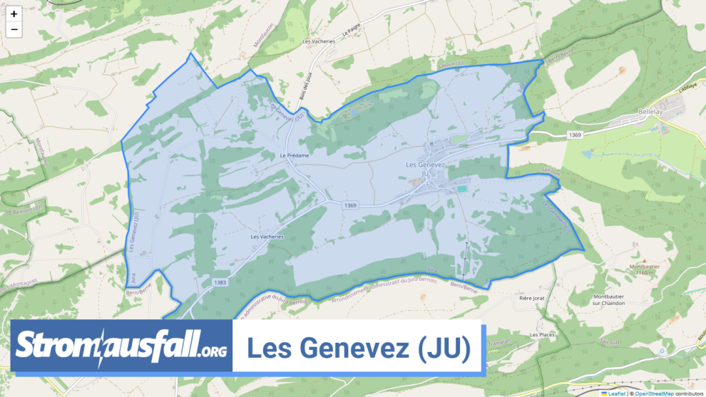 stromausfall ch gemeinde les genevez ju