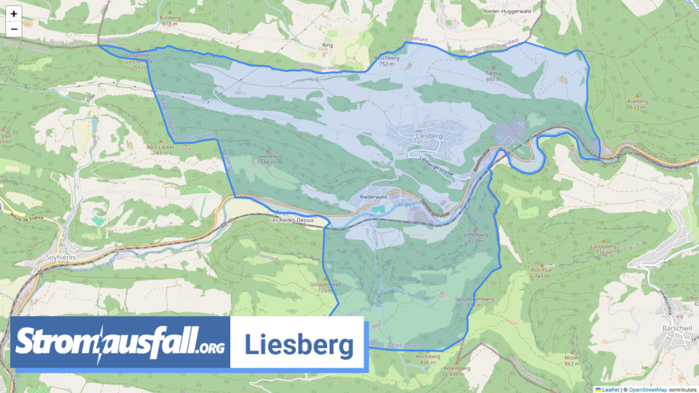 stromausfall ch gemeinde liesberg