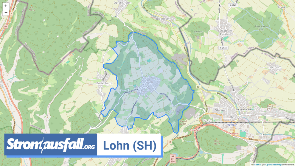 stromausfall ch gemeinde lohn sh