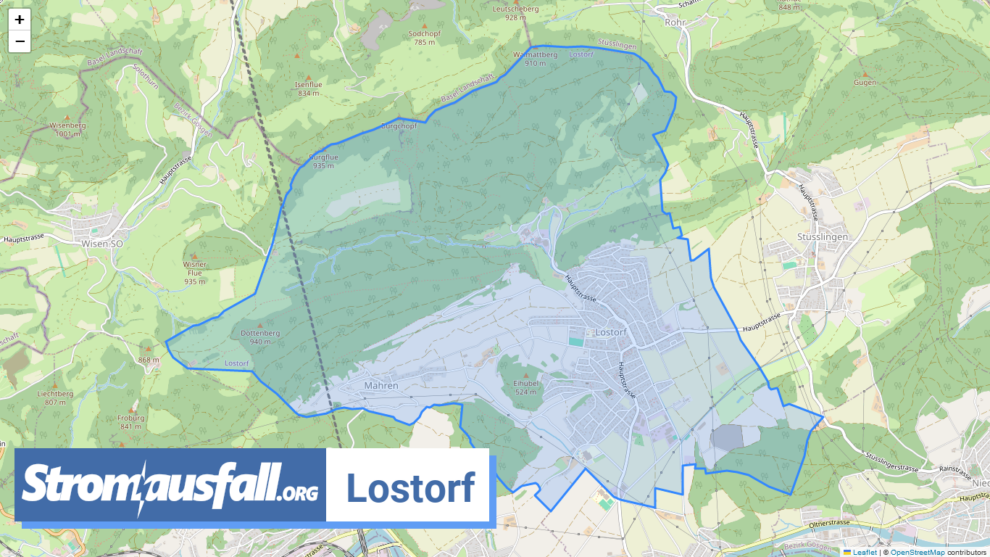 stromausfall ch gemeinde lostorf