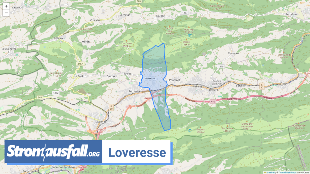 stromausfall ch gemeinde loveresse