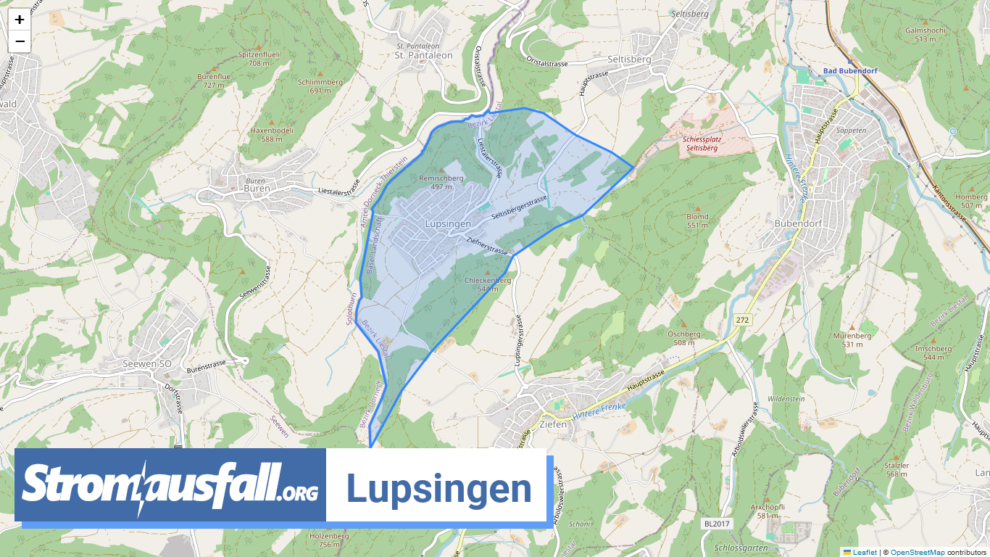 stromausfall ch gemeinde lupsingen