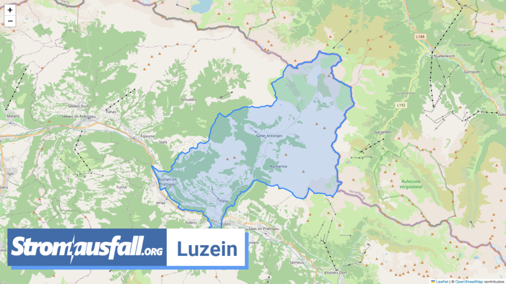 stromausfall ch gemeinde luzein