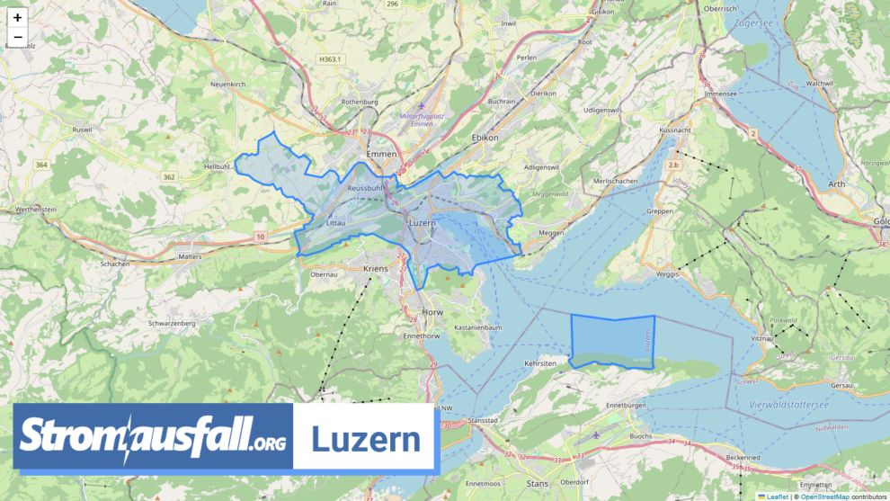 stromausfall ch gemeinde luzern