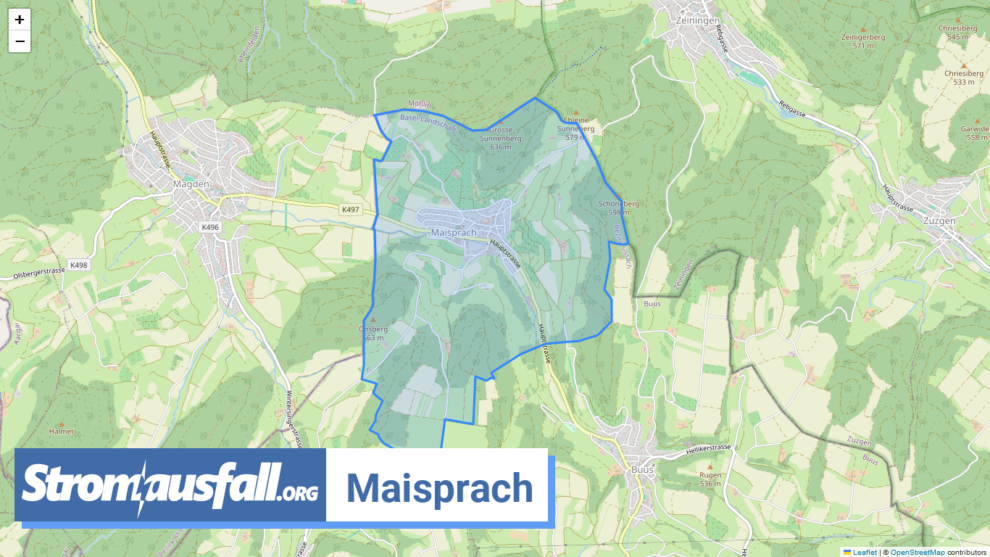 stromausfall ch gemeinde maisprach