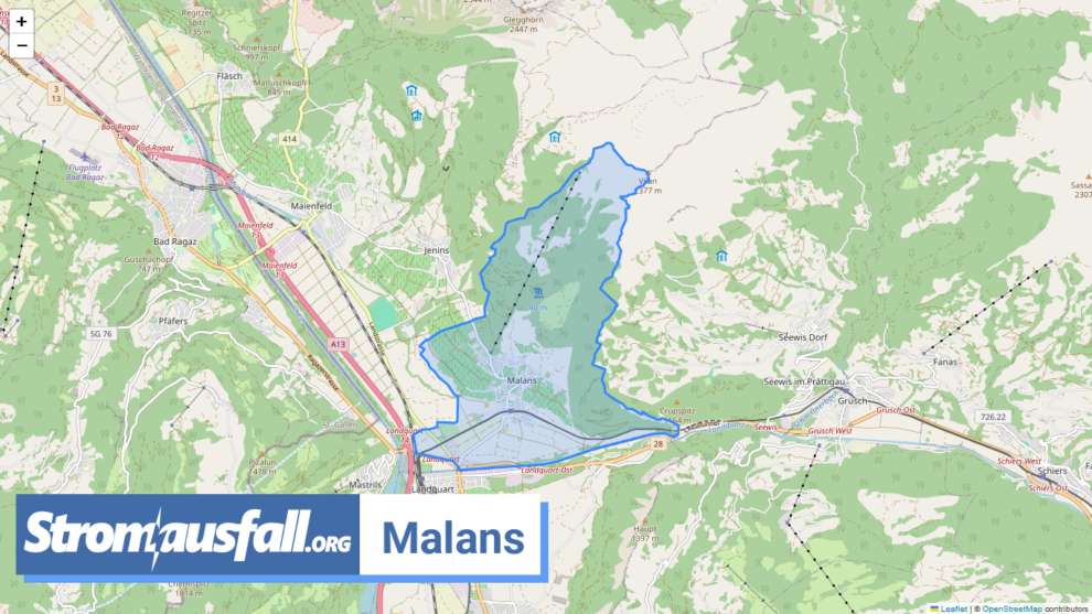 stromausfall ch gemeinde malans