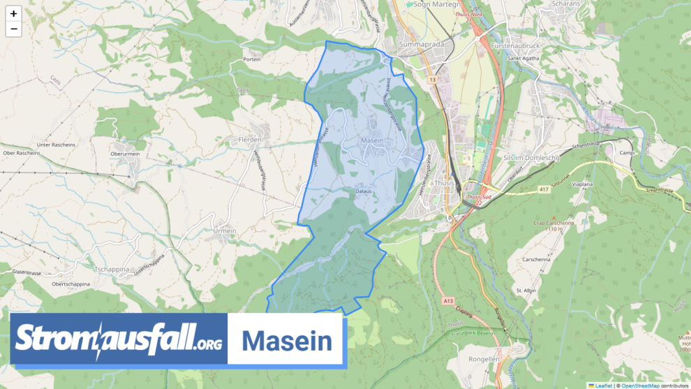 stromausfall ch gemeinde masein