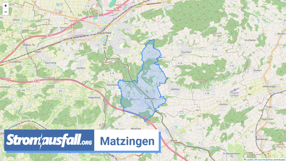 stromausfall ch gemeinde matzingen