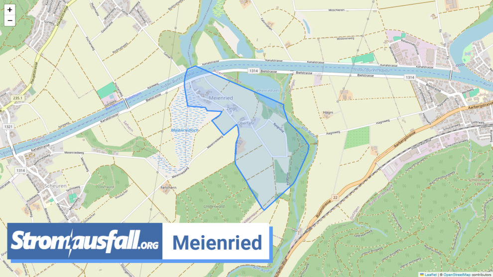 stromausfall ch gemeinde meienried