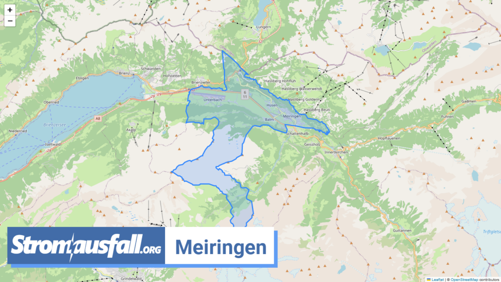 stromausfall ch gemeinde meiringen