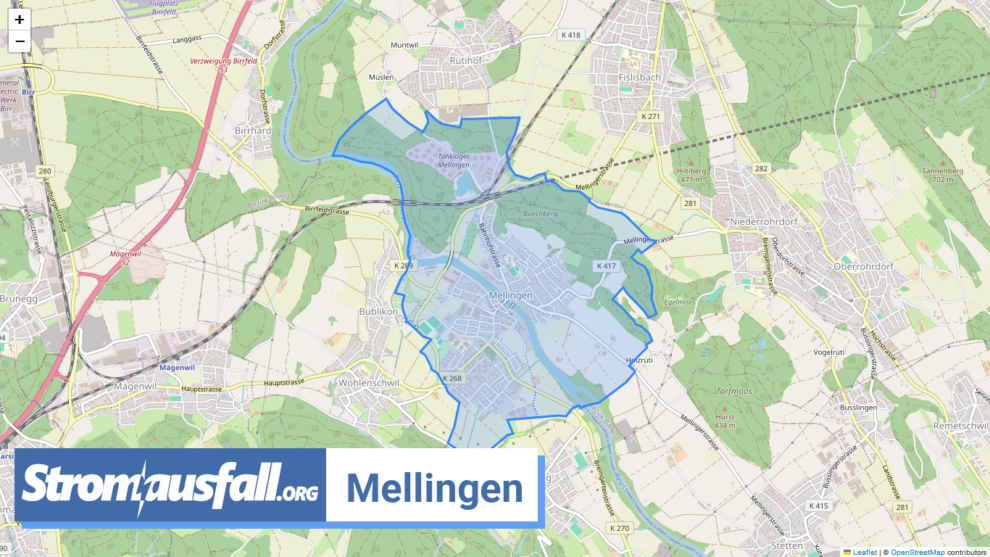 stromausfall ch gemeinde mellingen