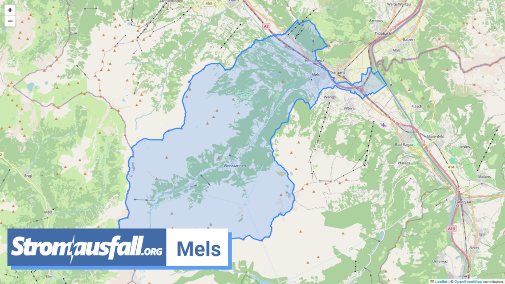 stromausfall ch gemeinde mels