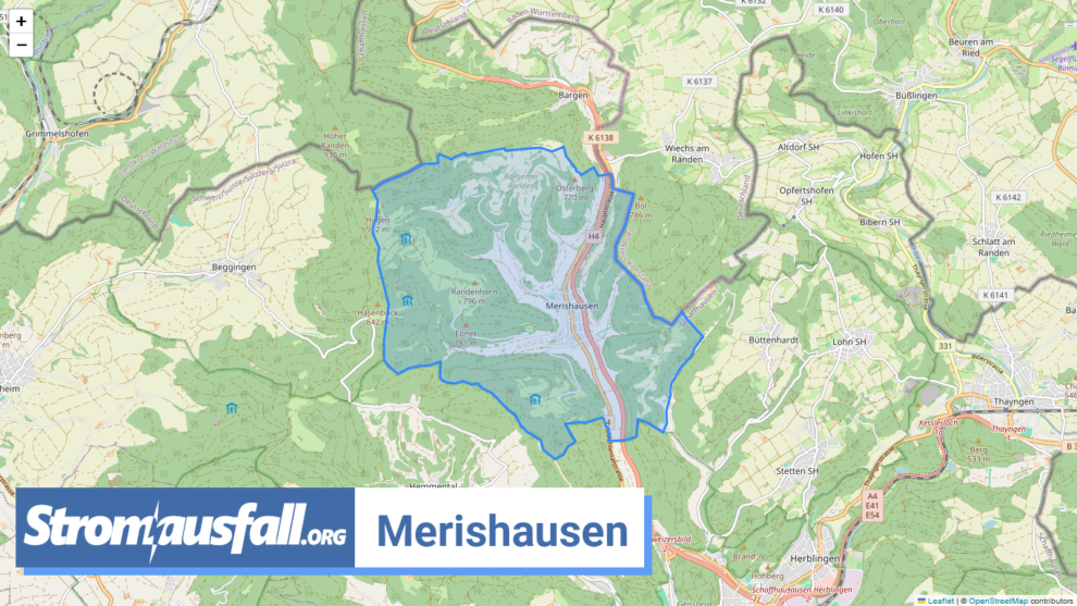 stromausfall ch gemeinde merishausen