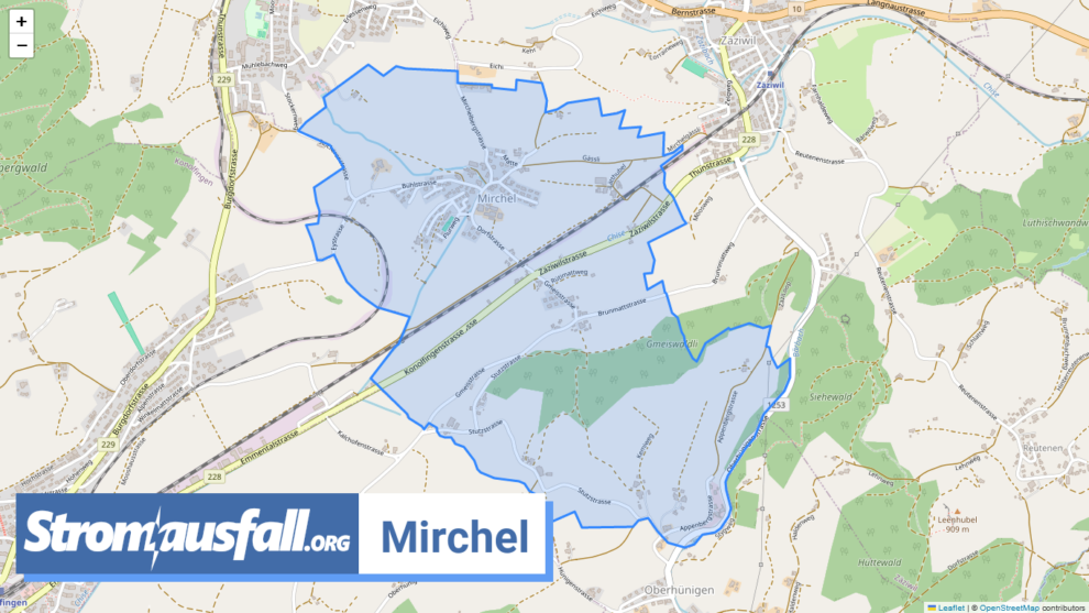 stromausfall ch gemeinde mirchel