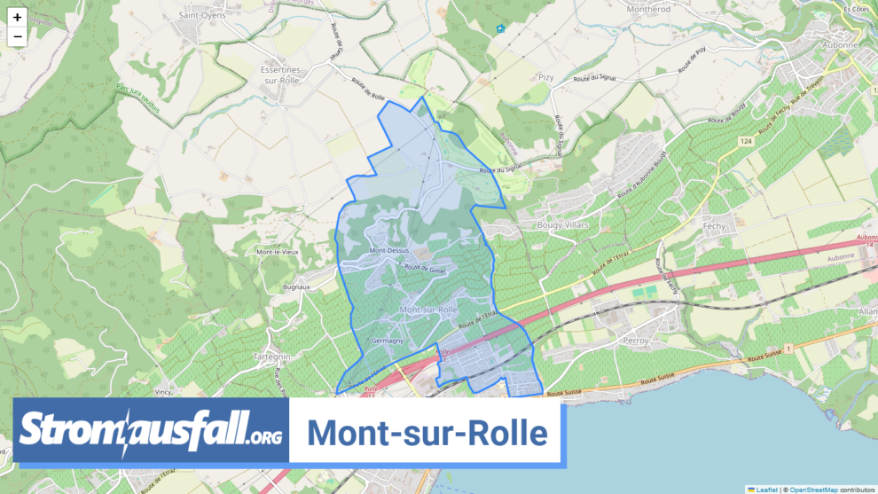 stromausfall ch gemeinde mont sur rolle