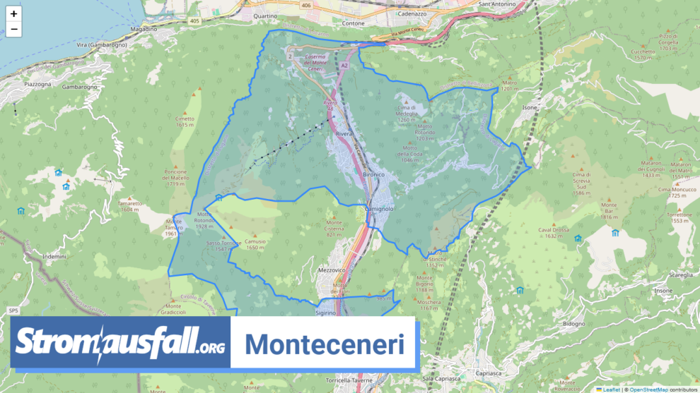 stromausfall ch gemeinde monteceneri