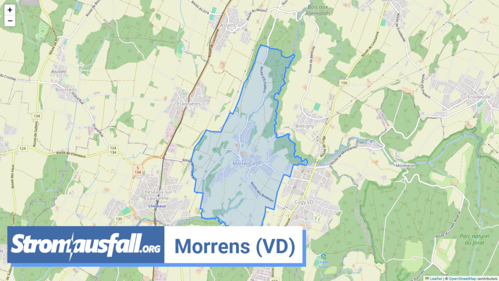 stromausfall ch gemeinde morrens vd