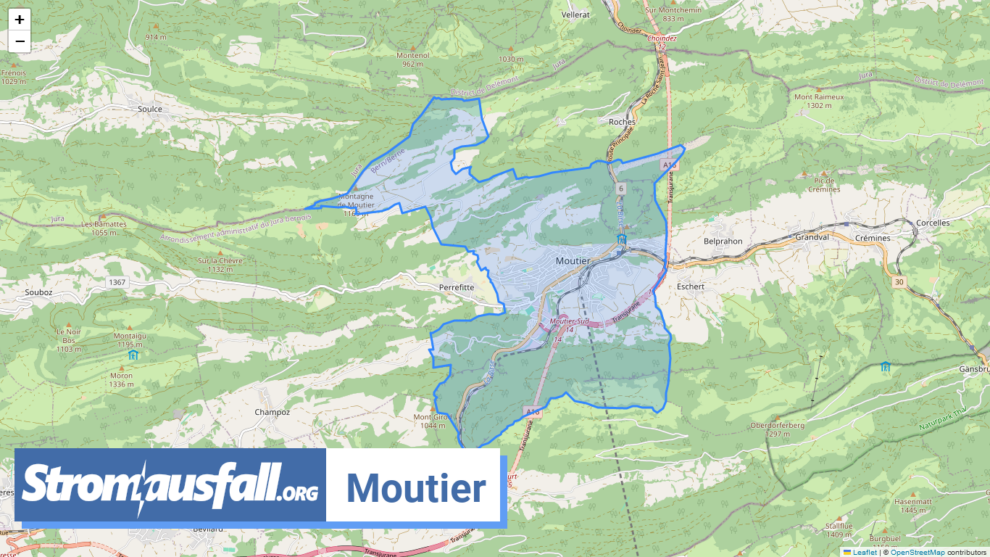 stromausfall ch gemeinde moutier